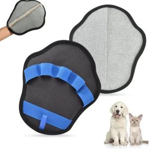 고양이와 개를 위한 아스트라룸 애완동물 털 제거 장갑 업그레이드된 정전기 제거기 재사용 가능한 고양이