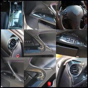 렉서스 IS250 IS300 2006 좌핸들 차량용 자동차 스티커 도어 콘솔 기어 에어벤트 액세서리