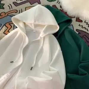 호크아이 남성용 캐주얼 데일리룩 간절기 가디건 집업 후드 카디건 솔리드 빅사이즈 맨투맨 KUK1