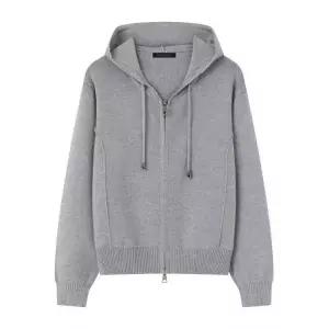 탱커스 후드 투웨이 집업 니트 가디건 (TX4CD005L0)