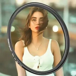 WingWay 레트로 소프트 확산 필터 빈티지 프로 미스트 따뜻한 인물 건축 풍경을위한 필름 카메라