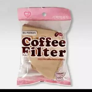 [하프클럽/브이와이]커피 드리퍼 여과지 필터 100매
