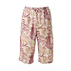 [롯데백화점]와코루 (여성)몸에 붙지않는 시원한 레이온 트로피칼나염 6부 바지[WPA892WP]