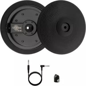 레코노바 심벌즈 9인치 2존 전자 드럼 패드 사실적인 스윙을 위한 풀 러버 표면 롤랜드 CY 시리즈 호환