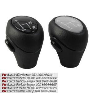 메르세데스 벤츠 스마트 포투 로드스터 450 451 브라부스 자동차 부품 PU 가죽 기어 변속 노브 레버 시프터