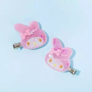 시야카 앞머리 클립-마이멜로디헤어핀 집게 집게핀 캐릭터핀 팬시 악세사리 아동