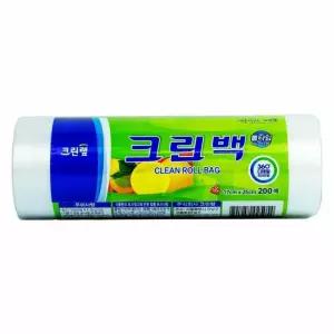 인기템 크린 크린백 프리미엄 200매) 롤백(17cmx25cm