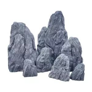 대형 인조 바위 조경석 모형 야외 정원석 조경 이끼