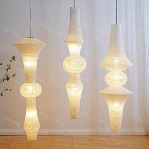 한지 조명 천장 벌룬 종이 포인트등 이사무노구치 원형 웜라이트 마름모꼴 거실등 펜던트