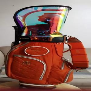 중고 여성 골프채풀세트 바뀌형 DAKS 명품 캐디백 감색 .