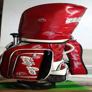 중고 여성 골프채풀세트 바뀌형 캐디백 골프가방.