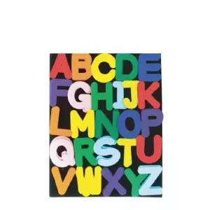 유아 아동 엄마표 펠트 찍찍이 영어 놀이 자료 대문자