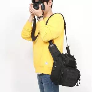 측면 다용도포켓 출사 스포츠크로스백 여행용 남여공용 힙색 슬링