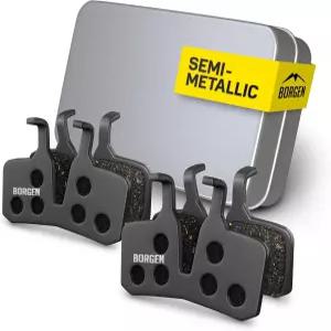 Borgen 2쌍의 자전거 브레이크 패드 Magura 9P 패드와 호환됩니다. MT5 MT7 유압 디스크 교체에 적합합니다