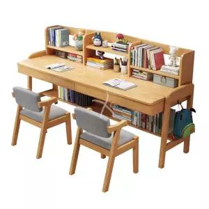 쌍둥이책상 2인용 부부 공부방 데스크탑 남매 커플 학원