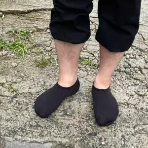 [셀러에이드]남성용 블랙 아쿠아슈즈 여름 물놀이 계곡 샌들 L 워터슈즈