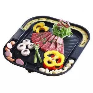 주방용품 국산 퀸센스 미니사각구이 멀티팬 삼겹살 김치 계란찜