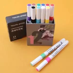 [셀러에이드]물감 세트 12색 아크릴 페인트 그림 도구 미술용품 아트 재료