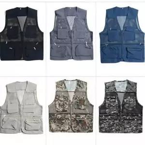 [셀러에이드]남성 여름 작업용 망사 조끼 현장 업무용 단체복 회사 근무복