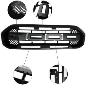 Dood 메쉬 마스크 프론트 그릴 레인저 T7 Xl Wildtrak Mk3 Europ Fast Ship 2015-2022