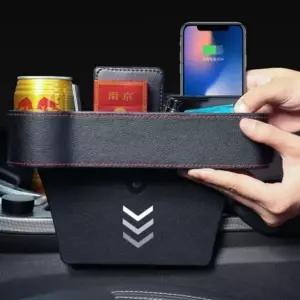 차량용 사이드 포켓 정리함 틈새 컵홀더 동전 수납함