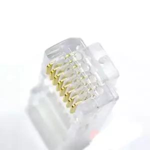 [셀러에이드]커넥터 고급형 플러그 CAT.6 45 RJ UTP 8P8C