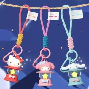 캐릭터 미니 램프 키링 LED 조명 가방 고리 야간 라이트 마스코트 키홀더
