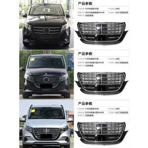 벤츠 W448 Vito/V300 외부 수정 액세서리, 야광 그릴, 앞 범퍼 및 자동차 적합