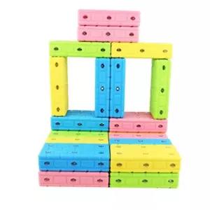 자석교구 사각블 벽돌블록 DIY (48P) 자석블럭 블럭장난감