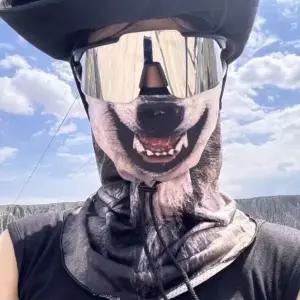 동물 캐릭터 면 마스크 오토바이 스카프 패션 넥워머 고양이 강아지