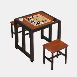 바둑 테이블 장기판 노인정 게임 놀이 2인용 바둑판 오목