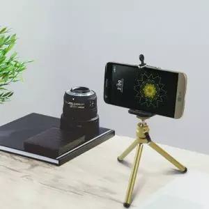 [셀러에이드]미니 스마트폰 가이드 촬영 셀카 Coms 2단 삼각대