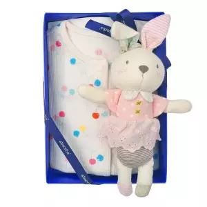 (압소바) 26SS앨리샤슬림반소내의(크림)토끼인형 세트 택1 E1A1B10384