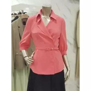 [하프클럽/] 세이브존01 언발카라 벨티드 자켓 MYBAWJ5280