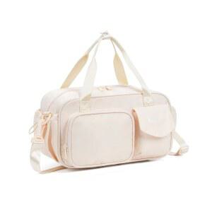 여성용 세네다 12인치 미니 가방 젖은 포켓이 있는 작은 더플백 요가 스포츠 운동 일상 사용을 위한 가벼운 멀티 포켓 여행용 토트 방수 기능