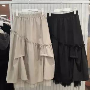 무자크홈플러스17 HC17 쉬폰셔링SK L/베이지 여성 봄 가을 간절기 스커트  MQ3WSK04