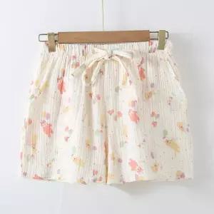 [디작소]여성 여름반바지 패브릭 이중거즈면 순면 잠옷바지 (39908852)