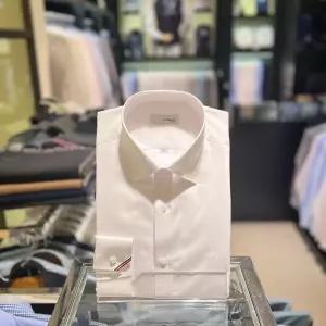 [AK분당점] [듀퐁] 25년도S/S신상품 긴팔셔츠(슬림핏)SE5SM21LS316SWH