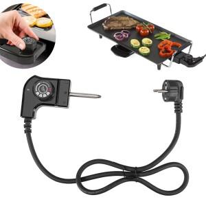 온도 조절 가능한 전기 베이킹 팬, 온도조절기 제어 코드, 쿠커, 핫 포트, 전원