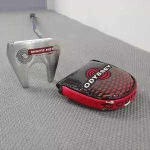 중고 상태양호 오디세이 화이트 핫 WHITE HOT 프로7 32.5인치 말렛퍼터_0513_커버