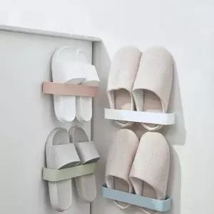 ( )슬리퍼거치대 실내화꽂이 슈즈랙 거실화걸이 걸이 정리 꽂이 슬리퍼 랙 슈즈 신발 거실화 실내화 거치대