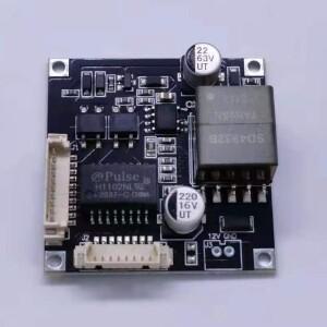 보안 CCTV 네트워크 IP 카메라용 절연형 POE 모듈 보드 이더넷을 통한 전원 공급 12V 1A 출력 IEEE802.3af