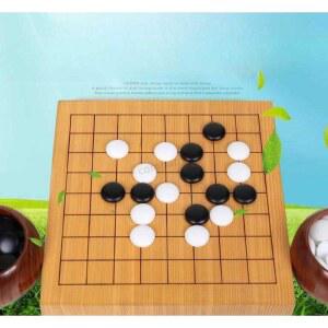 바둑판 바둑알 원목 휴대용 선물 경로당 원목바둑판 키트 장기판 오목기
