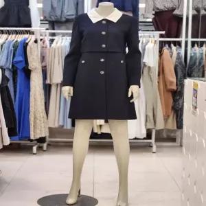 SOUP 세이브존07 배색 카라 숏 원피스 OC3OPQ1