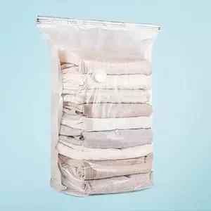 ( )이불압축팩 입체 대형 의류압축 진공보관 겨울옷 정리 여행용 수납팩 압축백