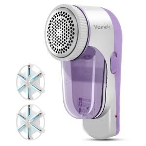 요메이 패브릭 면도기, 충전식 스웨터 6잎 칼날이 있는 보푸라기 의류 및 가구용 전기 제거기, 퍼즈, 보푸라기, 알약, 밥블을 제거하는 소파 충전 제거기 디필러