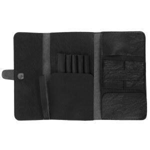 헤어 가위 보관 정리함 가방 이발기 가죽 파우치 케이스 접이식 미용 도구 홀더 가위용 전단 용기