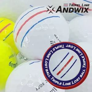 중고 3선 로스트볼 켈러웨이 트리플트랙 크롬 ERC 3피스 4피스 50알