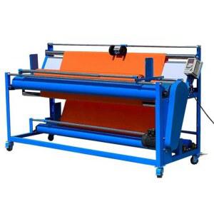 대형 원단 되감기 패브릭 섬유 강철 이중 롤기계 받침대 가죽 절단기 천말이 절단