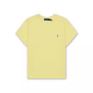 폴로 POLO RALPH LAUREN [W]코튼 저지 크루넥 티-옐로우